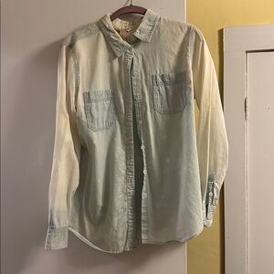 Bit & Bridle Cream Button-Up Shirt